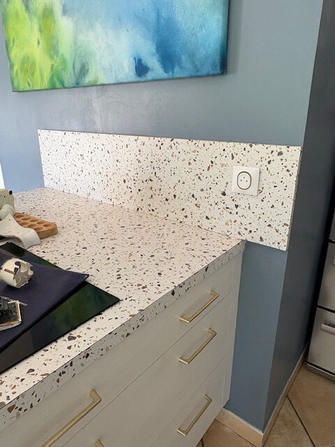 plan de travail sur mesure 6